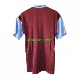 Billiga Fotbollströjor West Ham United 1989-1990 Retro Hemma tröja Kortärmad